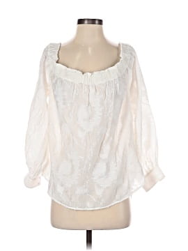 Elizabeth and James 3/4 Sleeve Blouse (view 1)