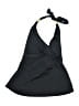 Leilani Solid Black Swimsuit Top Size 6 - photo 1