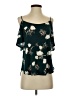 Kaileigh Teal Sleeveless Blouse Size S - photo 1