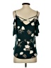 Kaileigh Teal Sleeveless Blouse Size S - photo 2
