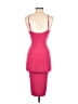 Nookie Solid Pink Cocktail Dress Size S - photo 2