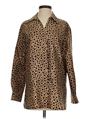 Sunny Leigh Long Sleeve Silk Top (view 1)