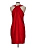 Shein Solid Red Cocktail Dress Size 12 - photo 2