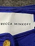 Rebecca Minkoff 100% Polyester Solid Blue Jacket Size M - photo 6