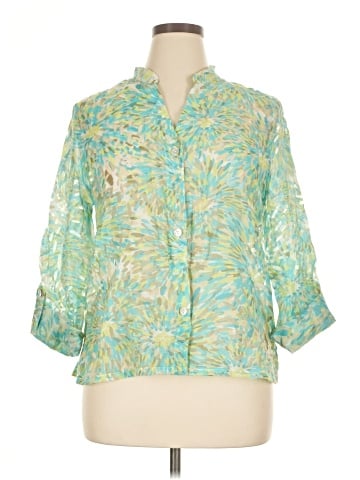 Ruby Rd. 3/4 Sleeve Blouse (view 1)