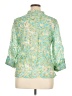 Ruby Rd. Green 3/4 Sleeve Blouse Size 16 - photo 2