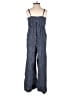 Madewell 100% Cotton Polka Dots Blue Jumpsuit Size XXS - photo 2