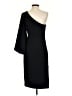 Milly Solid Black Cocktail Dress Size 4 - photo 2