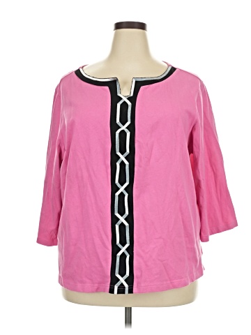 Bob Mackie 3/4 Sleeve Blouse (view 1)