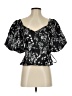 Jonathan Simkhai Black Short Sleeve Blouse Size 2 - photo 1