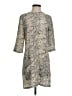 Equipment 100% Silk Silver Casual Dress Size S - photo 1