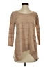 Chenault Tan 3/4 Sleeve Top Size S - photo 1