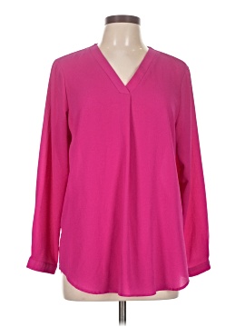Adrianna Papell Long Sleeve Blouse