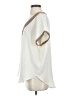 Melissa Paige 100% Polyester Ivory Short Sleeve Top Size S - photo 5