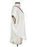 Melissa Paige 100% Polyester Ivory Short Sleeve Top Size S - photo 4