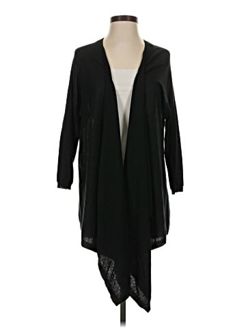 DKNY Silk Cardigan (view 1)