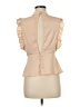 SkyLar Rose 100% Polyester Tan Sleeveless Blouse Size M - photo 2