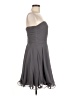 Bill Levkoff 100% Polyester Solid Gray Cocktail Dress Size 8 - photo 4