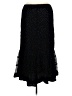 Coach 100% Silk Polka Dots Black Silk Skirt Size 6 - photo 2