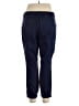 W. by Wantable Solid Blue Casual Pants Size XL - photo 2