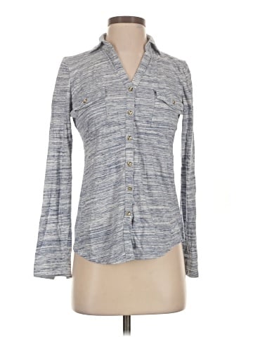 Liz Claiborne Long Sleeve Button-Down Shirt (view 1)