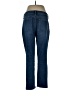NYDJ Solid Blue Jeans Size 10 - photo 2