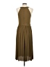 Catherine Malandrino Solid Brown Casual Dress Size 8 - photo 2