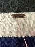 Free People 100% Cotton Stripes Blue Pullover Sweater Size XS - photo 7