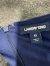 Lands' End Floral Blue Casual Dress Size 10 - photo 7