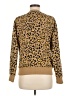 H&M Animal Print Brown Pullover Sweater Size Med Maternity - photo 2