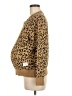 H&M Animal Print Brown Pullover Sweater Size Med Maternity - photo 5