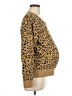 H&M Animal Print Brown Pullover Sweater Size Med Maternity - photo 4