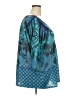 One World Teal 3/4 Sleeve Blouse Size 3X - photo 4