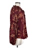 Lovestitch 100% Polyester Burgundy Long Sleeve Blouse Size M - photo 4
