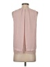 Rebecca Taylor 100% Polyester Pink Sleeveless Blouse Size 4 - photo 2