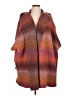 Saachi Brown Orange Poncho Size XL (estimated) - photo 1