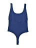REORIA Solid Blue One Piece Swimsuit Size S - photo 2