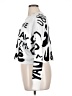 Shein Curve 100% Polyester Print White Pullover Sweater Size 1X - photo 5