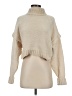 Urban Outfitters 100% Polyester Tan Turtleneck Sweater Size S - photo 1