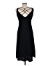 Evan Picone 100% Polyester Solid Black Cocktail Dress Size 8 - photo 2