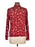 Anatomie Floral Red Long Sleeve Blouse Size M - photo 2