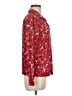 Anatomie Floral Red Long Sleeve Blouse Size M - photo 4