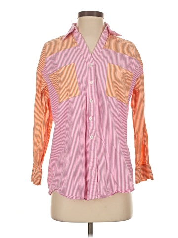 Rahi 3/4 Sleeve Button-Down Shirt (view 1)