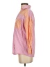 Rahi Color Block Orange 3/4 Sleeve Button-Down Shirt Size XS - photo 5