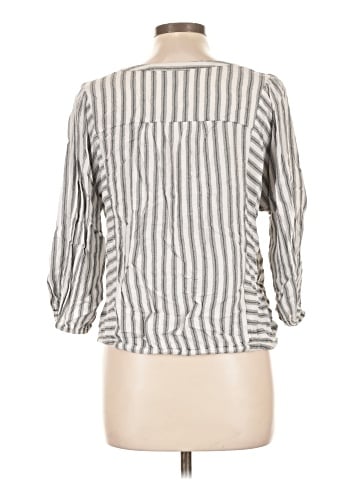 a.n.a. A New Approach 3/4 Sleeve Blouse (view 2)