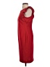 Calvin Klein Solid Red Cocktail Dress Size 4 - photo 5