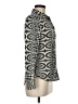 Zara Houndstooth Black Long Sleeve Blouse Size M - photo 4