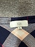 NSR 100% Rayon Plaid Blue Long Sleeve Henley Size L - photo 7