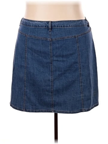 Style&Co Denim Skirt (view 2)