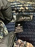 Aqua 100% Polyester Paisley Blue Casual Dress Size L - photo 7